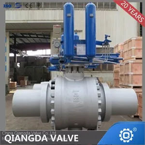 Api6D Fully Welded Pipeline Trunnion Mounted Ball Valve thumbnail-1