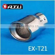 Oval Car Exhaust Straight Pipe thumbnail-1