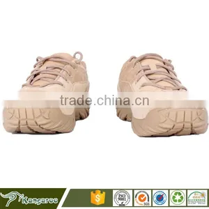 Low Cut Rubber Military Desert Laced Boots For Men thumbnail-5