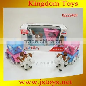 Plastic Horse Toy on Wheels thumbnail-1
