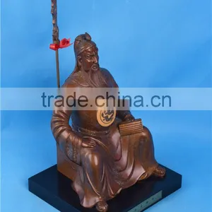 China Style Bronze Artwork Kuan Di/Bronze Decoration/Kuan Di/Bronze Sculpture thumbnail-1