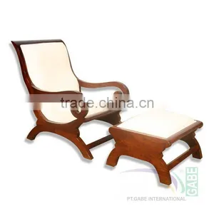 Lazy Chair With Rattan thumbnail-1