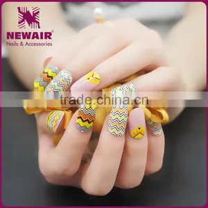 New Air Self-Adhesive Decorative Fashion Style Tattoo Waterproof Nail Polish Sticker thumbnail-3