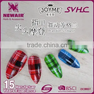 New Arrival Hot-selling Full Cover Pointed Art Design Nails thumbnail-1