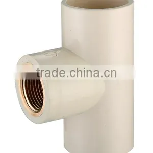CPVC BRASS FEMALE TEE thumbnail-1