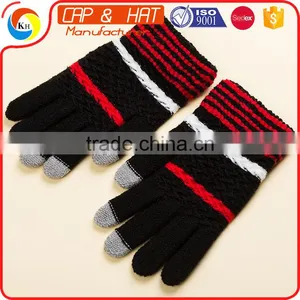 Cotton Arcylic Glove Smart Phone Winter Warm Touch Screen Gloves Best Promotional Gift thumbnail-2