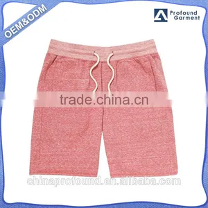 Fashion Slub Yarn Jersey Short Elastic Waist Shorts for Men thumbnail-1