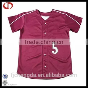 Mens Blank Baseball Jerseys Wholesale Price thumbnail-1