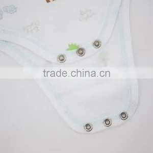 OEM Sevice Baby Clothes Short Sleeve Cotton Baby Romper For Summer Jumpsuit thumbnail-6