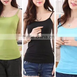 Wholesale Women Tank Top, Custom Tank Top, 100% Cotton thumbnail-1