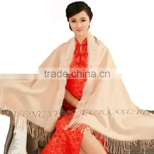 CX-B-P-41B Plain Fashion Women New Shawls And Scarves Pashmina thumbnail-1