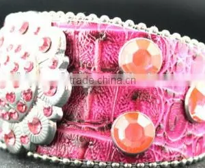 Women's Luxury Leather Bracelets 2016 Sparkling Heart Soft Leather Bracelets High End Leather Bracelets thumbnail-5