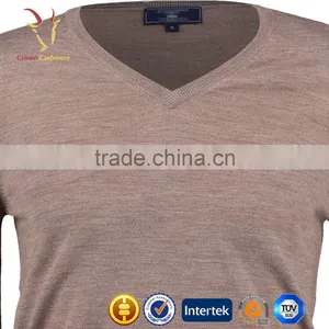 100% Cashmere Mens Sweater Men Cashmere Jumper Mens Sweater thumbnail-3