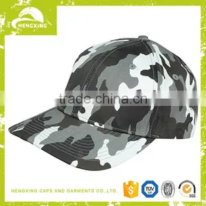 Hot Sell Custom Camo Cotton Baseball Cap thumbnail-1