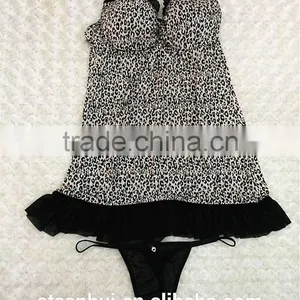 Hot Sale Women Lingerie Set Fashion Sexy Vest and Thong thumbnail-1