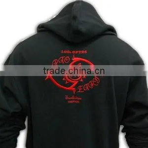 2015 Wholesale Bulk High Quality Fashion Plain Blank Women Cheap Pullover Hoodies thumbnail-3