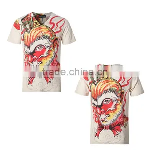2016 Cheaper Men's Tshirt Printing Cotton Custom Tshirt thumbnail-2