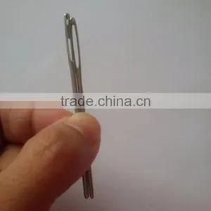 Golden Big Eye Blunt Hand Sewing Needles Stainless Steel thumbnail-1
