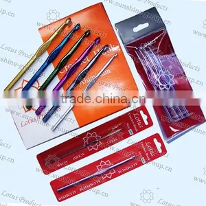Aluminium Crochet Hook With Blister Card Packing Supply Various Size Crochet Hook thumbnail-2
