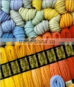 Made in China 100% Cotton Floss Thread, Hank Yarn Available thumbnail-1