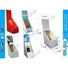 CMYK Green Cardboard Display Stands , Glossy Lamination Tri-fold Book Display thumbnail-1