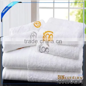 Luxury Elegant Egyptian Cotton White Hotel Towel thumbnail-1