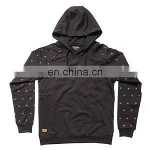 Comfortable Printed Black Men Sweatshirt thumbnail-3