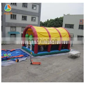 Yellow Interesting Animals Playfround Inflatable Playground Arch Cover for Kids thumbnail-5