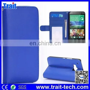 2015 Hot Selling Classic Wallet Style Magnetic Flip Stand PU Leather Case for HTC One M9,Mobile Phone Case for HTC One M9 thumbnail-3
