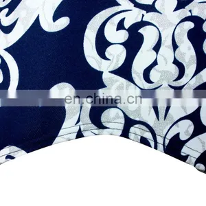 Long Sleeves Plus Size White Floral Print Tunic For Old Women thumbnail-4
