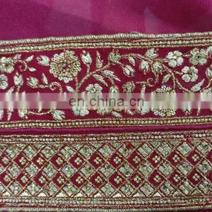 2017 Women Wedding Party Wear Semi-Stitched Straight Cut Salwar Kameez (salwar Kameez Suits) thumbnail-6