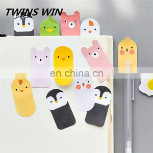 Logo Printed Custom Different Size and Animal Shape Colorful Sticky Note Pad Eco Friendly Writing Paper Book thumbnail-2