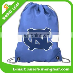 Factory Direct Promo Custom Printed Polyester Drawstring Bag thumbnail-1