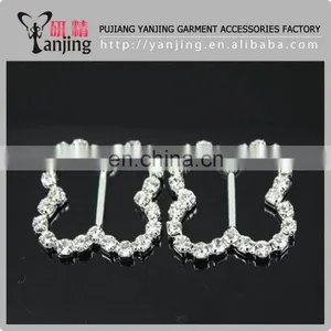Factory Directly ! Wholesale Butterfly Rhinestone Buckle thumbnail-1