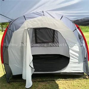 6 Person Family Tunnel Tent, 2 Room 1 Hall Tunnel Tent, Camping Tent,Party Tent thumbnail-5