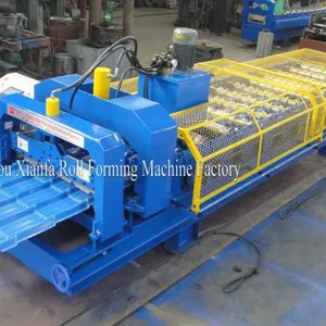 Trapezoidal glazed tiles sheet machine in China thumbnail-2