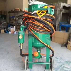 Dry Mobile Sand Blaster，Can Spray Stone and Large Pipe Inner Wall thumbnail-1