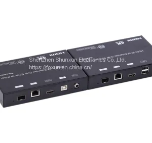 4K HDMI+USB KVM Extender Over IP/Fiber thumbnail-2
