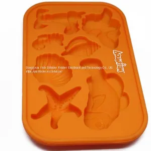 New Design High Quality Silicone Ice Cube Tray Mold thumbnail-3