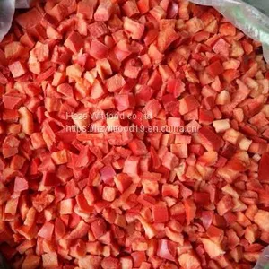 Frozen RED Pepper Dices thumbnail-1