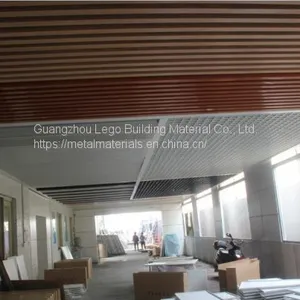 Pedestrian Bridge Fire Preventionindoor Aluminum Square Pass thumbnail-1