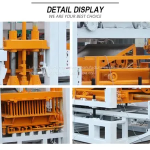 QT4-18 Cheap Automatic Hydraulic Concrete Hollow Block Machine /paver Tile Block Making Machine thumbnail-1
