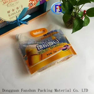 2.5L Food-grade Beer Bag Juice Drink Transparent Suction Mouth Bag Drink Self-packaging Bag thumbnail-5