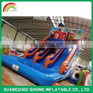 High Quality Pvc Commercial Attractive Inflatable Slide With Popular Animal Cartoon For Sale thumbnail-4