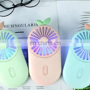 Portable Travel Office Battery Charge Usb Rechargeable Handheld Pocket Mini Fan thumbnail-4