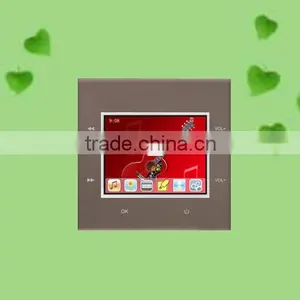 CE ROHS Home Intelligent Touch Screen Background Music System With Remote Control thumbnail-1