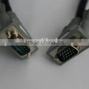 3+9 High Speed 15pin Screws Computer Monitor Cable, Wiring Diagram Vga Cable Quality Choice thumbnail-1