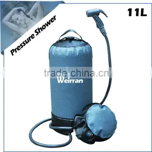 (74674) New Design Hot Sales Patent Portable Solar Outdoor Camping Pressure Shower Quality Choice thumbnail-1