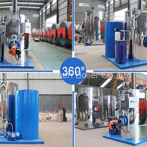 35-1000Kg/h Vertical Gas Oil Industrial Steam Boiler, Mini Steam Generator For Food Processing Machinery thumbnail-5