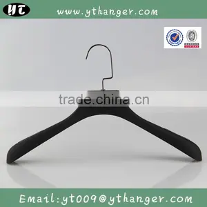 HA6984 White Nonslip Rubber Coated Hanger Plastic Shirts Hanger thumbnail-6